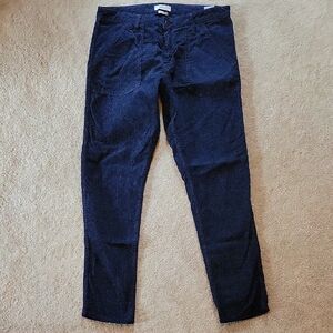 ba&sh Womens Navy Courderoy Pants Size 27